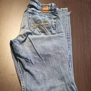🩵🩵🩵🩵BKE Light Blue Straight Leg Jeans
